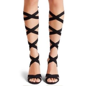 Mossimo Lace Up Heeled Sandals Heels